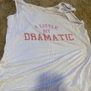Little bit dramatic tank